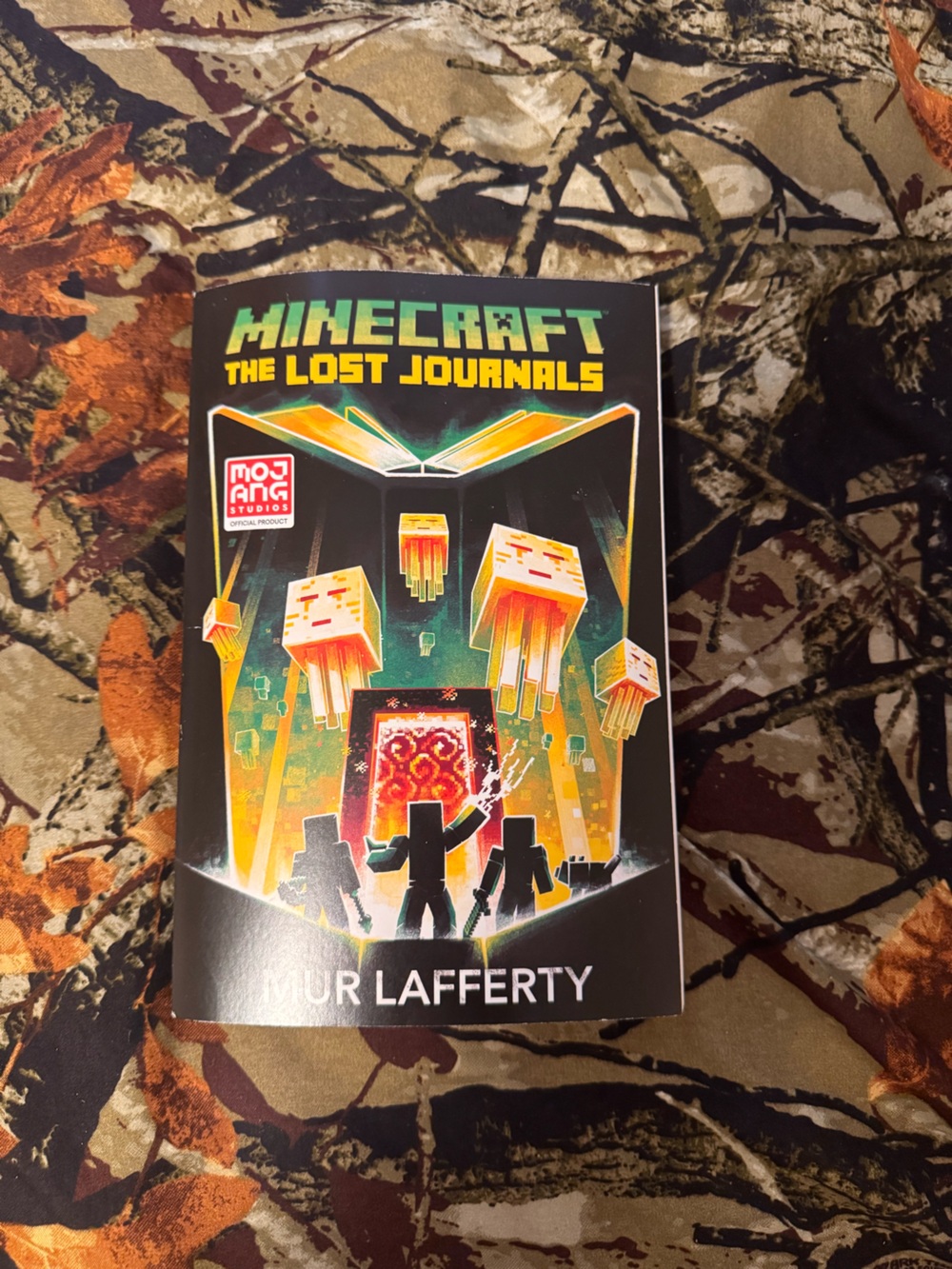 Minecraft The Lost Journals Paperback Book